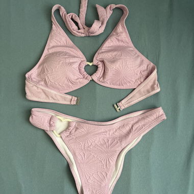 Pink Bikini with Neckholder