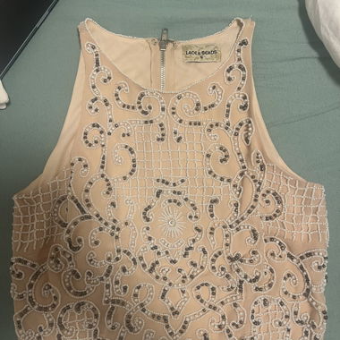 Top Lace and Beads