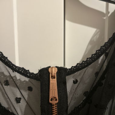 Tutina corta Diesel verde trasparente