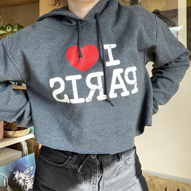 I<3Paris hoodie
