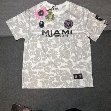 Bape x Inter Miami CD Camo Tee