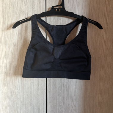 Brassière de sport noire