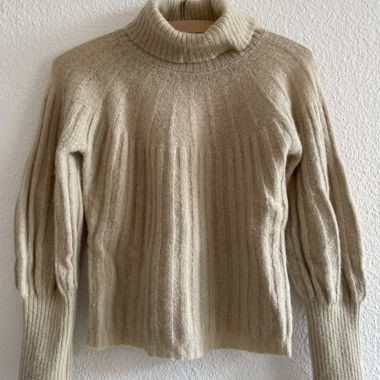 Rollkragenpullover Alpaka Wolle