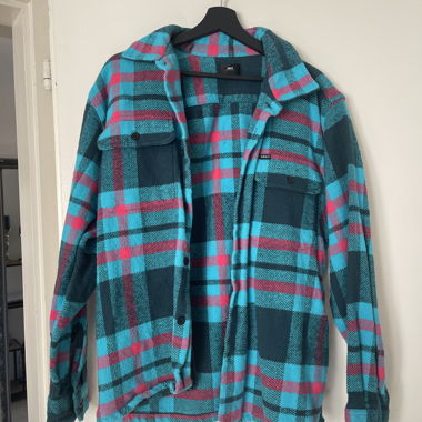 Camicia in flanella Obey a quadri M
