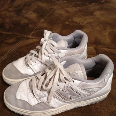 New Balance 550 weiss / grau