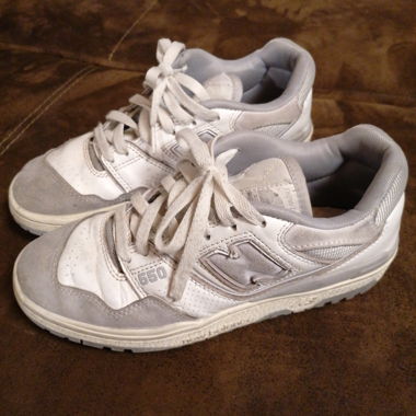 New Balance 550 weiss / grau