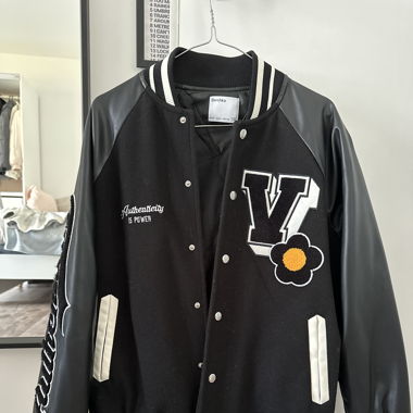 Veste bombers style université américaine