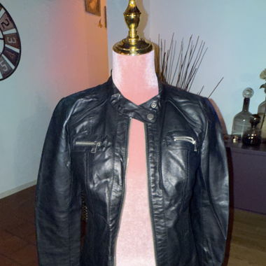 Lederjacke