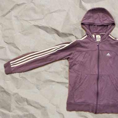 Lila Adidas Jacke