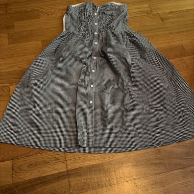 Robe à carreaux vichy