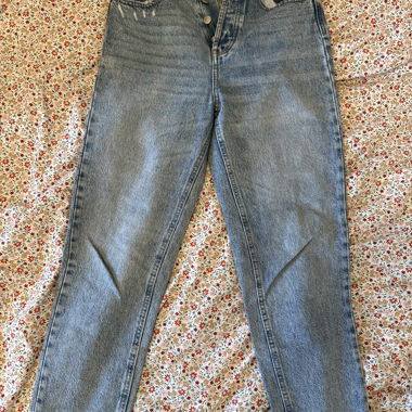 Light blue jeans