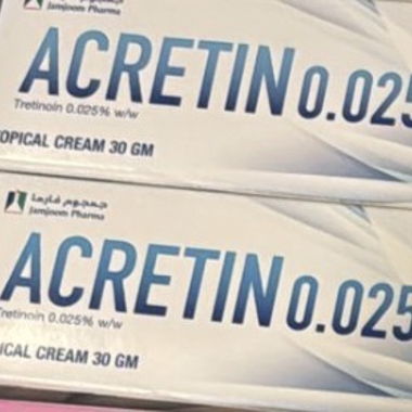 Creme mit Tretinoin 0,025%