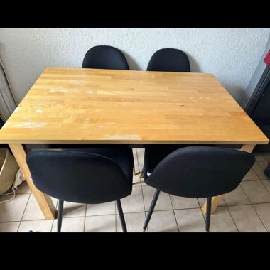 Table en bois