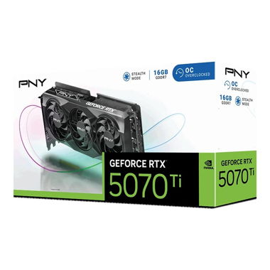  PNY NVIDIA GeForce RTX 5070 Ti OC Triple Fan 