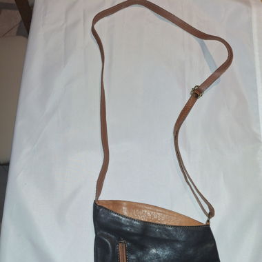 Sac à main Cuir Noir Pelletteria di Mario
