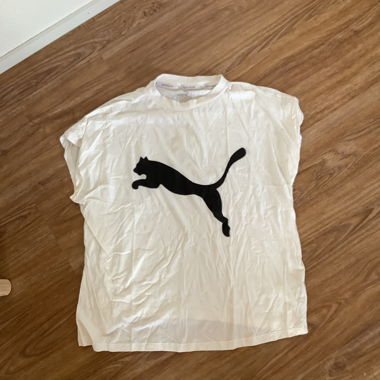 Puma T-Shirt weiss
