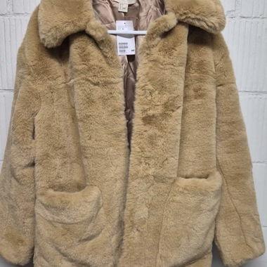 Beige Teddy jacket/coat