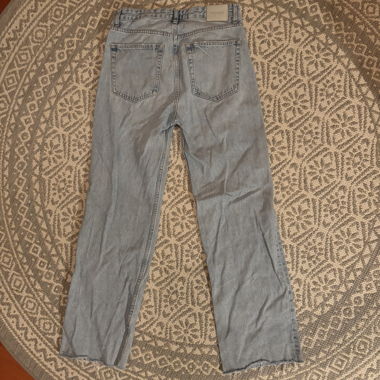 PULL&BEAR Damen Jeans EUR 38 hellblau