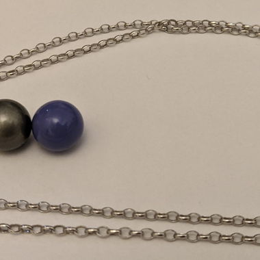 Collana Engelsrufer con 3 sfere sonore, argento 925