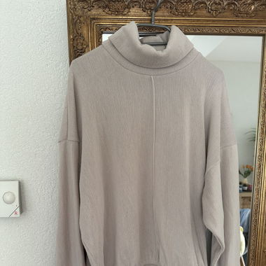 Pull col roulé zara