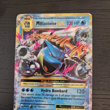 MEGA Blastoise EX ULTRA RARE 22/108 Pokemon Card 
