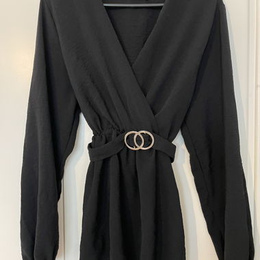 Long-sleeved long shirt