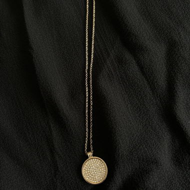 Gold Long Pendant Necklace