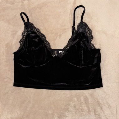 Black Crop Top
