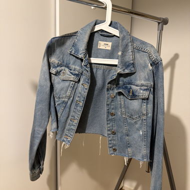 Jeansjacke cropped