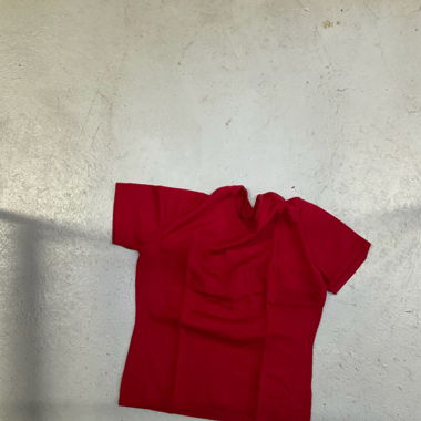 red t-shirt