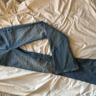 Jeans blu Zara vita medio/bassa
