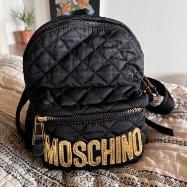 Moschino Quilted Backpack
