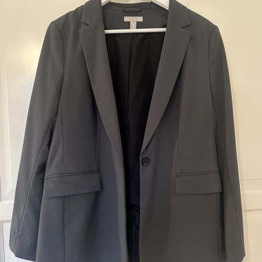 Giacca blazer grigia