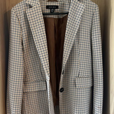 AMISU Houndstooth Blazer