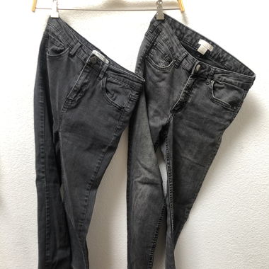 Schwarze Jeans