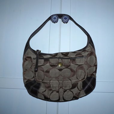 Coach Monogramm Geldbörse