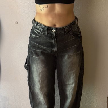 Black Baggy Jeans