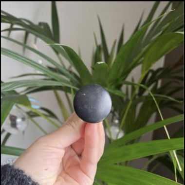 Bouton de meuble Ø 33 mm métal mat-chrome