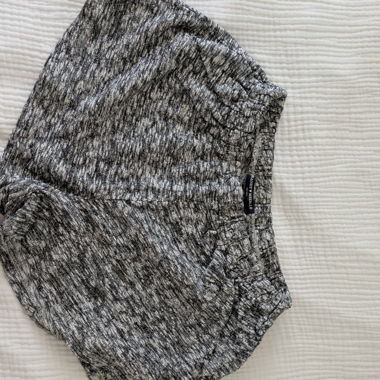 Pantaloncini grigi mélange