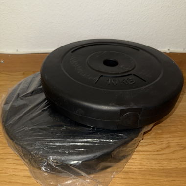 2x dischi per manubri da 10 kg