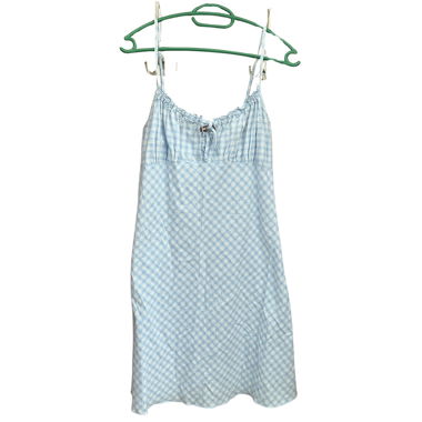 Sweet Midi Sommer Babyblau Baumwollkleid von Esprit M