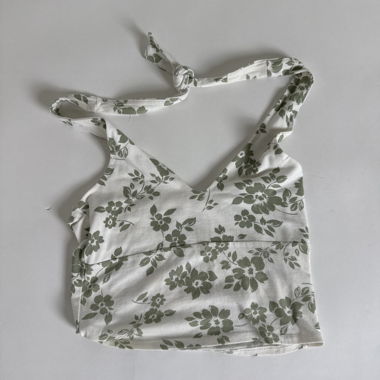 Hollister floral halter top