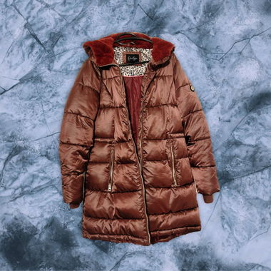 Winterjacke mit Kunstfell 