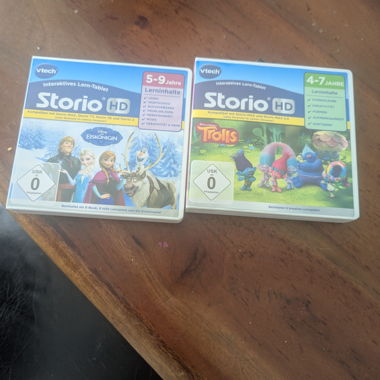 VTech Storio HD Lernspiele Frozen & Trolls