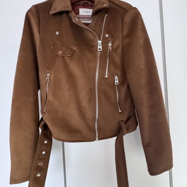 Suede-look jacket 