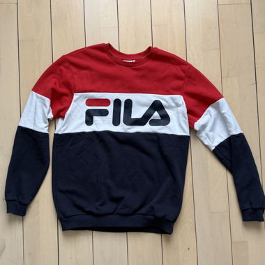 Fila Sweatshirt black red blue