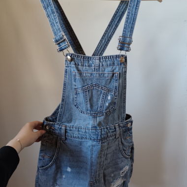 Salopette in denim
