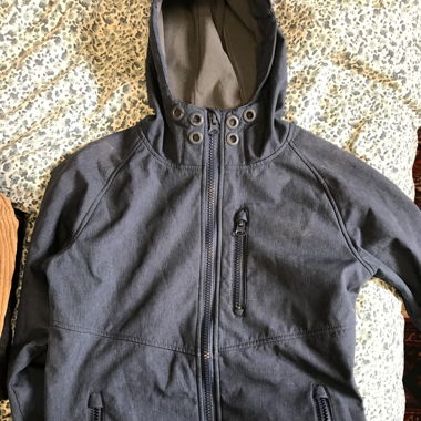 Leichte blaue Jacke 