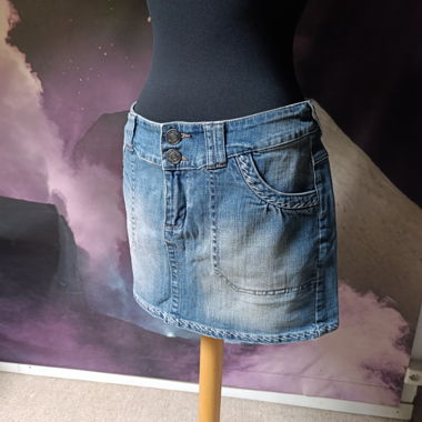 Kurzer Jeansrock