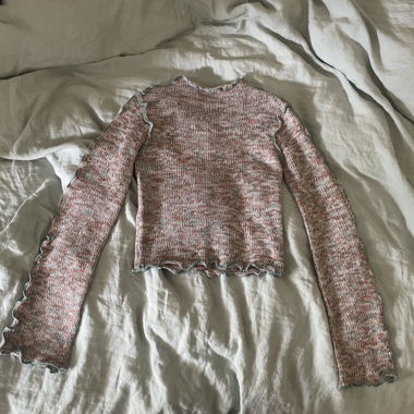 Strick pulli - mehrfarbig